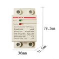 thumbnail image 3 of OUSITAID Auto-Réinitialisation Surtension Dispositifs de Protection Ménage 220v 63a 2p Récupération Automatique sur / sous Protecteur de Tension, 3 of 6