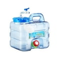 thumbnail image 2 of Contenedor de agua shamjiam Barril de almacenamiento de agua Portátil 7.5L con grifo, 2 of 8