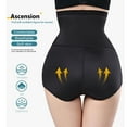 thumbnail image 3 of Jiyugala Shapewear for Women Tummy Control Plus Size Underwear High Waisted Panties Cross Compression Lifter Body Shaper Shorts, 3 of 6
