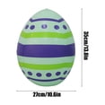 thumbnail image 3 of Qocolhg Inflatable Easter Egg, Inflatable Easter Egg Decoration Easter Blow up Outdoor Decorations PVC Easter Ornaments for Easter Yard Garden Lawn Party Supplies Easter Decoration Outdoor Clearance, 3 of 6