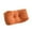 Orange #5, variant on Thickened Waist Cushion Pillow | 14.1x7.8in Solid Color Lumbar Support | Office Chair & Sofa Back Cushion | Prone Sleeping Pillow with P.P Filling | Set of 6 (Gray/Blue/Green/White/Yellow/Orange)