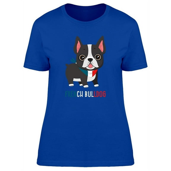 Dog Breed French Bulldog T-Shirt Women -Image by Shutterstock, Female XX-Large