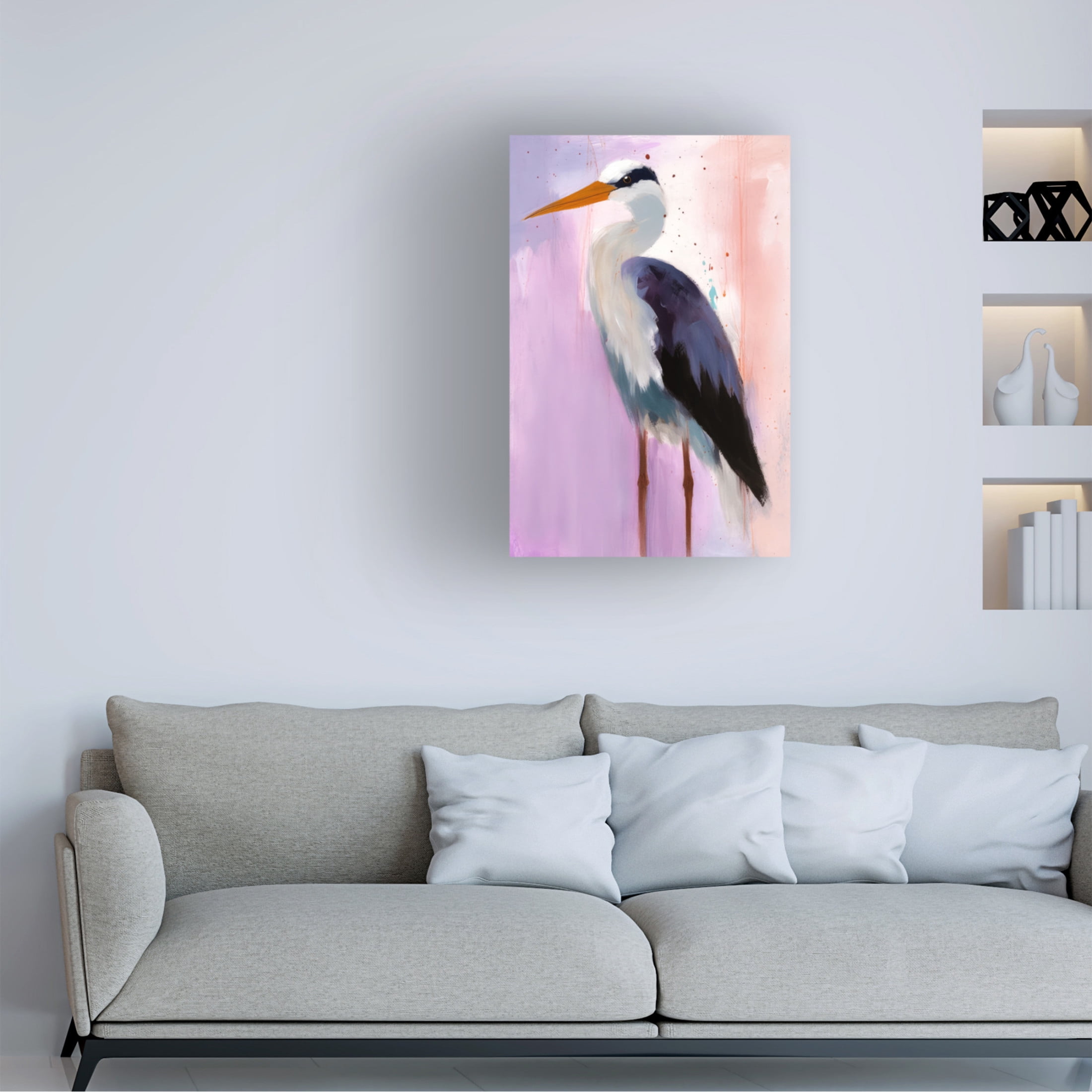 Trademark Fine Art Treechild   Stork Canvas Wall Art