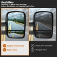thumbnail image 5 of Spec-D Tuning Power Adjust Heated Manual Extend Towing Mirrors Compatible with 1999-2002 Chevy Silverado, GMC Sierra 1500 2500, Left + Right Pair Assembly, 5 of 7