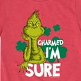 thumbnail image 3 of The Grinch - Charmed Im Sure - Toddler And Youth Short Sleeve Graphic T-Shirt, 3 of 5
