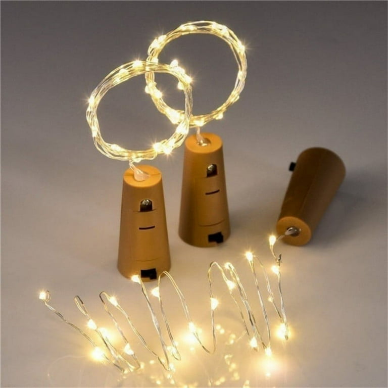 Fymall 20 LED Solar Powered Light Strings for Wine Bottle,Party Halloween Christmas Wedding Decoration Fymall 20 LED Solar Powered Light Strings for Wine Bottle,Party Halloween Christmas Wedding Decoration