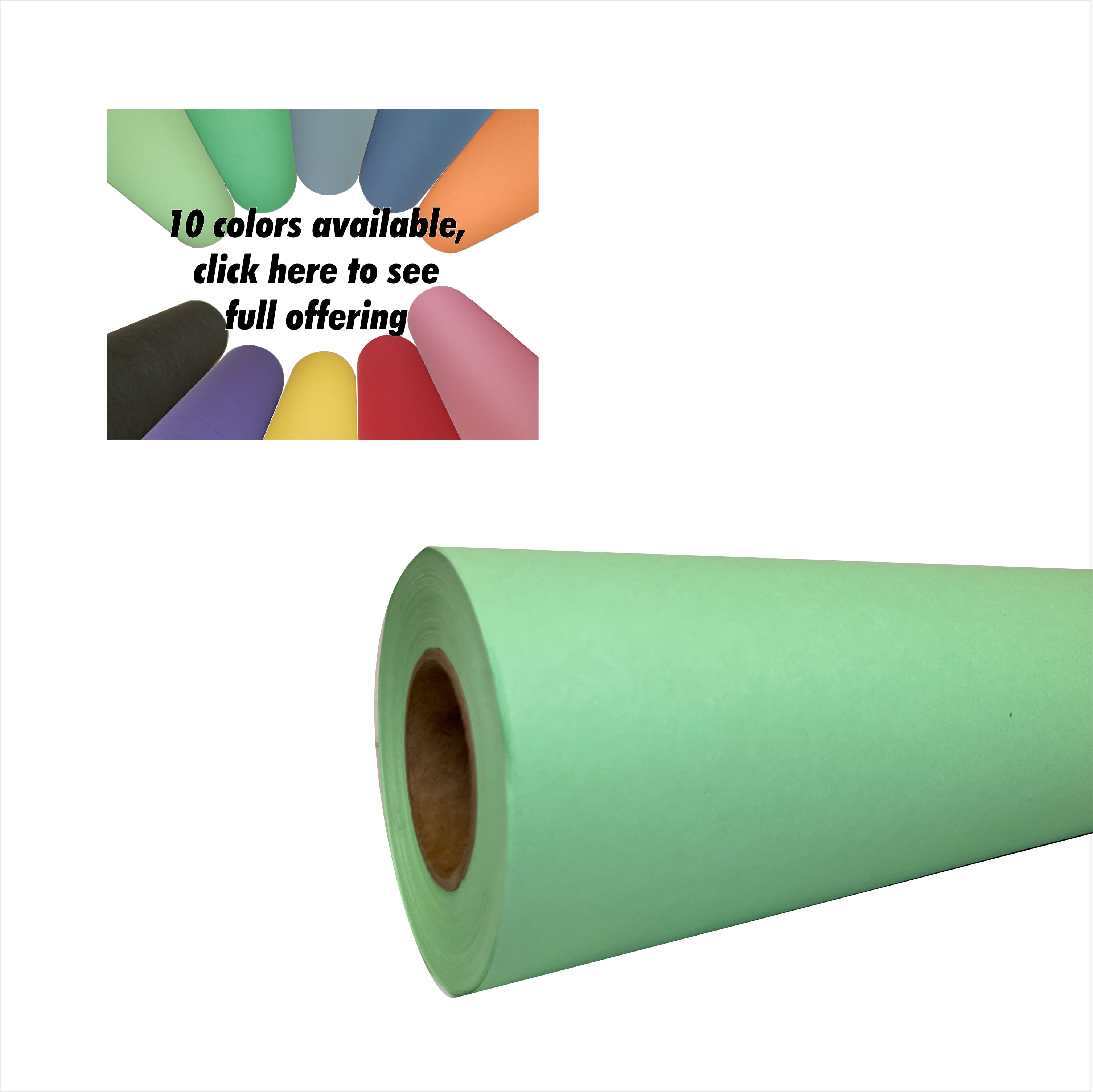 Darice Colored Paper Rolls - Assorted Colors - 24 Pieces