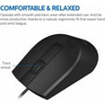 thumbnail image 2 of PHILIPS USB Wired Mouse High Performance LED Sensor for PC/Laptop SPK7104, 2 of 9