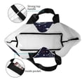 thumbnail image 4 of Balery Galaxy2 Bolsa Tote Estilo Estético con Cremalleras, Bolsa de Hombro, Bolsa de Compras Grande y Plegable, 4 of 8