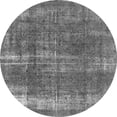 thumbnail image 1 of Ahgly Company Indoor Round Oriental Gray Industrial Area Rugs, 6' Round, 1 of 4