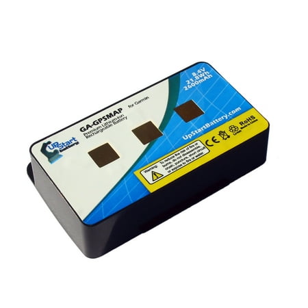 Garmin Gpsmap 276c (Replacement Garmin GA-GPSMAP Battery for Garmin GPSmap 276, 276c, 296, 376, 376c, 378, 396, 478, 495, 496 Navigators (2600mAh, 8.4V,)