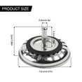 thumbnail image 3 of Replacement Kitchen Sink Strainer Waste Barth Basin Drain Filter Plug 78mm, 3 of 10