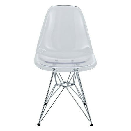 Modway Eiffel Dining Side Chair - Clear