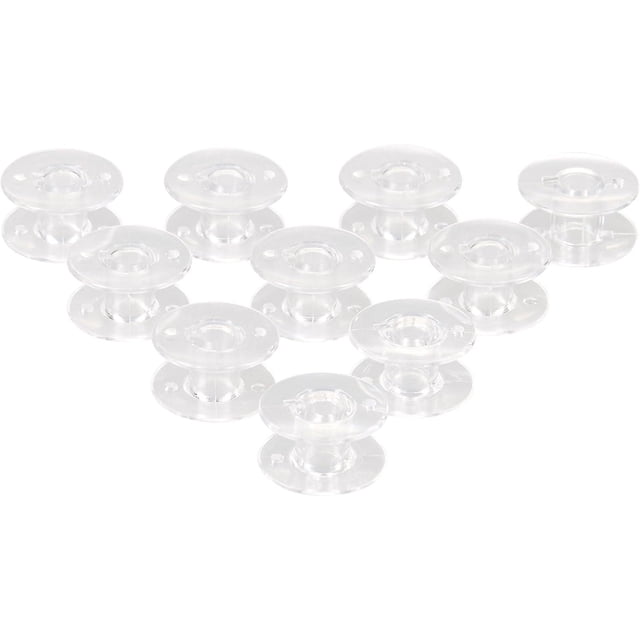 Bobina Transparente ZHCH 30 Bobinas de Plástico para Máquina de Coser