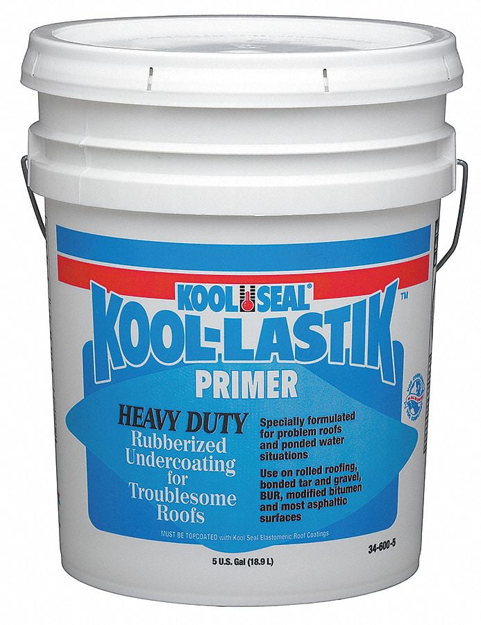 Kool Seal Roof Primer,Acrylic Base,4.75 gal KS003460020