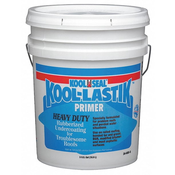 Kool Seal Roof Primer,Acrylic Base,4.75 gal KS003460020