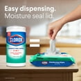 thumbnail image 6 of Clorox Disinfecting Wipes, Fresh Scent, 75 Count Each, 3 Pack, 6 of 11