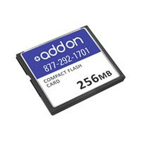 - AddOn 256MB Cisco MEM-CF-256MB Compatible Compact Flash - Flash memory card - 256 MB - CompactFlash - for Cisco 1921 4-pair, 1921 ADSL2+, 1921 T1, 19XX, 29XX, 3945 ES24, 39XX