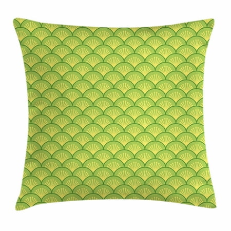 Green Throw Pillow Cushion Cover Traditional Japanese Floral Wave Mesmerizing Apple Green Decorative Pillows Green Throw Pillow Cushion Cover Traditional Japanese Floral Wave Mesmerizing Apple Green Decorative Pillows