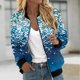 thumbnail image 1 of Chaquetas y abrigos casuales sin capucha de manga larga para mujer, chaqueta tipo cárdigan con bolsillo estampado, chaqueta con cremallera, abrigo casual de manga larga, abrigo de poliéster para mujer, 1 of 5