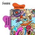 thumbnail image 3 of Cuaderno Profesional Doble Argolla Ferrini Inclusive 100 Hojas Pack 6 Cuadro Grande Masculino, 3 of 10