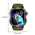 thumbnail image 3 of Chmadoxn Smartwatch Montre Intelligente HT29 Sport Extérieur Lampe LED Détection de Billets Appel Altitude Bracelet Pression Barométrique Montres Intelligentes, 3 of 9