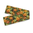 thumbnail image 7 of Yayeee Table Runner 70 inches Long Home Kitchen Dinning Party Decoration, Green Retro Leaves, 7 of 7