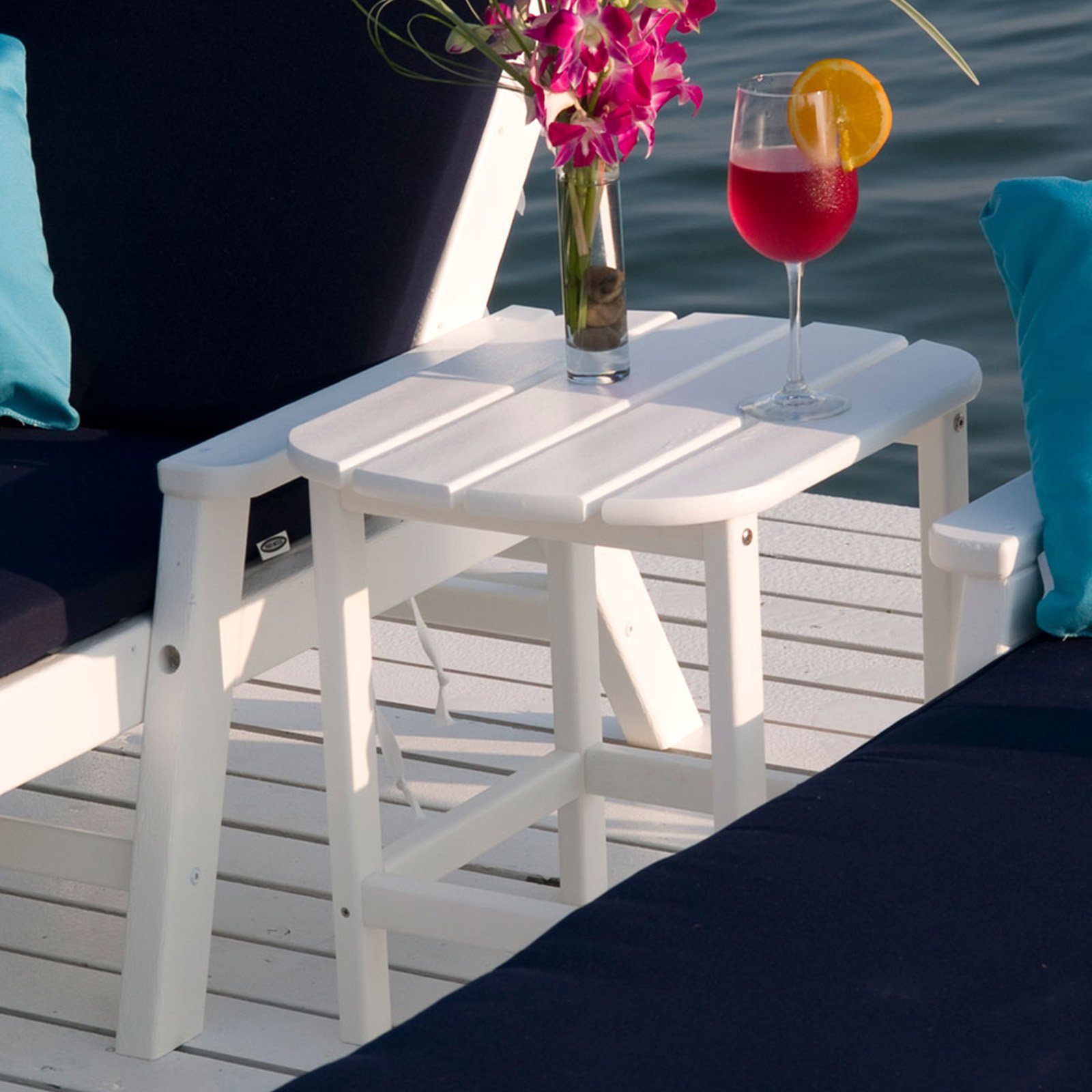 POLYWOOD&reg; South Beach Recycled Plastic 18 in. Side Table - image 3 of 4