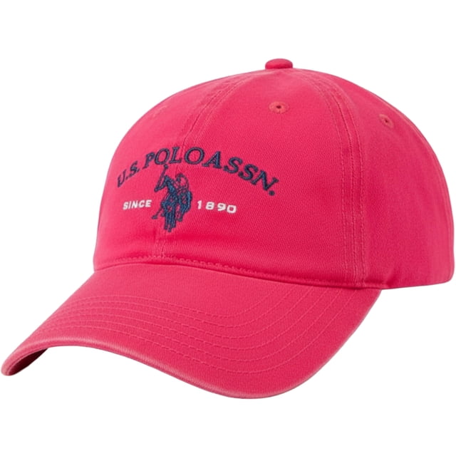 Gorra U.S. Polo Assn. Concept One con Bordado de Pony en Algodón Rojo