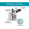 thumbnail image 2 of Borosil Presto Stainless Steel Pressure Cooker, 2 of 5