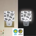 thumbnail image 5 of Hand Drawn Camera Night Light 2 Pack LED Nightlight Plug into Wall Dusk to Dawn Sensor Soft White, 5 of 7