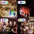 thumbnail image 5 of LINLIN LED Coaster, 6 Pcs Led Coasters for Drinks, Led Bar Coaster with 4 Lights Color Changing for Glass Drinking Bottle Cup Luminous Mat Party Club Bar Supply, 5 of 8