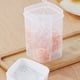 thumbnail image 3 of Jar de dispensador de condimento, tapa de doble abierta tapa abierta del contenedor de dispensador de especies de estilo japonés para sal para sal, 3 of 7