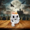 thumbnail image 6 of Ghost Walking Dog Bucket, Ghost Bucket Decor, Ghost Bucket Vase, Halloween Ghost Walking Dog Statue, Halloween Ghost Planter Pot, Cute Ghost Face Vase Decoration for Indoor and Outdoor, 6 of 8
