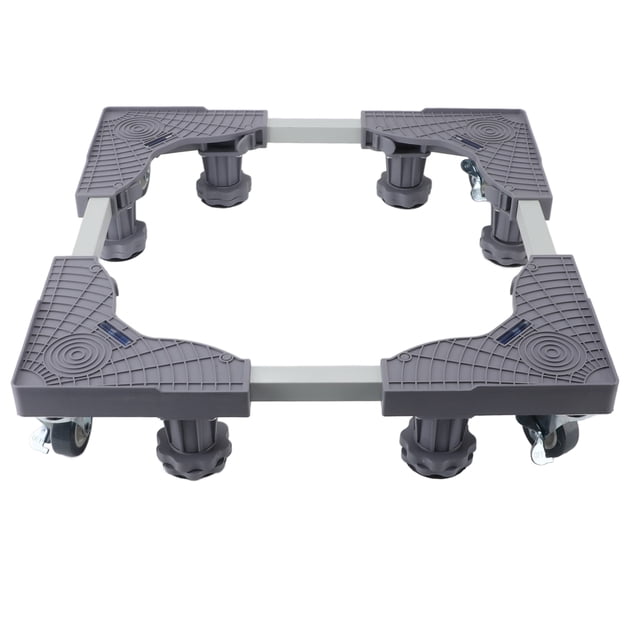 Base de Rodillos de Electrodomiscicos, Base de Soporte de Nevera Móvil con Ángulo de Equilibrio de Soporte de Carga Fuerte Con 4 Ruedas Para Muebles