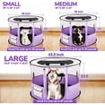 thumbnail image 2 of TASDISE Portable Pet Playpen Exercise Kennel Tent for Puppy Dog Cat Rabbit Indoor Outdoor Travel Use, 2 of 15
