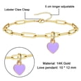 thumbnail image 3 of Bracelets et Chevilles en Acier Inoxydable pour Hommes Femmes, Bracelet 15+5cm, Chevilles 21+5cm Réglables, 3 of 6