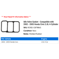 thumbnail image 2 of Idle Valve Gasket - Compatible with 2002 - 2005 Honda Civic 2.0L 4-Cylinder 2003 2004, 2 of 2