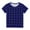 Blue, variant on HAiming Boys Girls Classic Plaid Short Sleeve T Shirts Kids Casual Round Neck Tunic Tops Summer Loose Pullover Blouses