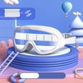 thumbnail image 2 of D-98 G Boy Girl Waterproof Swimming Goggles For Children Large Frame High Definition Set With Cap Clear Vision #AOKKe, 2 of 5