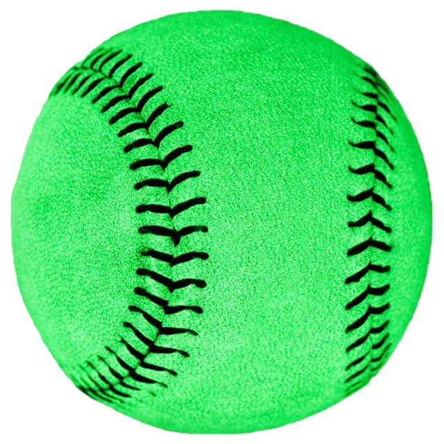UPOUART Ballons d'Entraînement de Baseball Phosphorescents en PVC Blanc pour la Pratique Nocturne 1 Ensemble