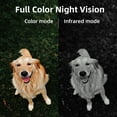 thumbnail image 3 of Noorio 2K Wireless Outdoor Security Camera with Spotlight, Waterproof, AI Detection, 2.4Ghz Wi-Fi, Rechargeable Battery Powered Home Surveillance Camera with Color Night Vision, 2-Way Audio, White, 3 of 11