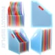 thumbnail image 2 of Carpeta de acordeón para archivos, organizador de archivos expandible, carpeta de recibos, 2 of 6