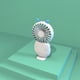 thumbnail image 1 of Mini ventilador portátil de bolsillo con soporte para escritorio, ventilador de carga USB, 1 of 2