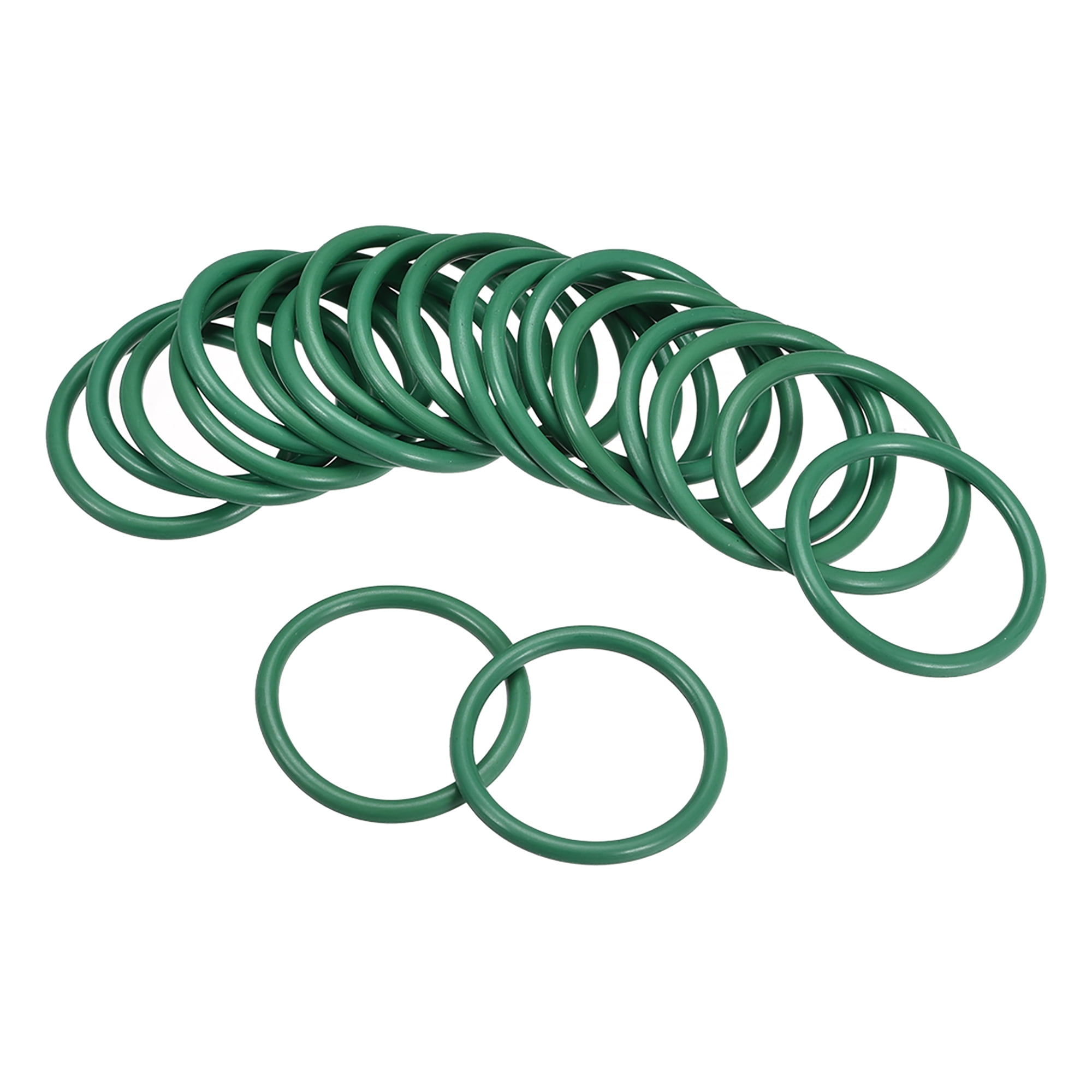 Fluorine Rubber O Rings 38mm OD, 31.8mm Inner Diameter, 3.1mm Width