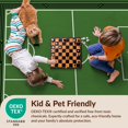 thumbnail image 4 of Design&I 3'x5' Ultra Soft Throw Mat, Penalty Detail Arc Border Door Center Goal Soccer Field Print Playful Expressive None Fluffy Washable Easy Care Indoor rug for Bedside Hallway, 4 of 7