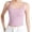 Light Purple, variant on Ladies' Slim Underwear With Chest Without Rims Bra Slim Underwear Umbilical Sling Camisole Bra Top for Women