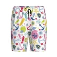thumbnail image 3 of Yiaed Undersea Seahorse for Men's Soft Sleep Pajama Short Lounging Pajama Shorts-Medium, 3 of 8