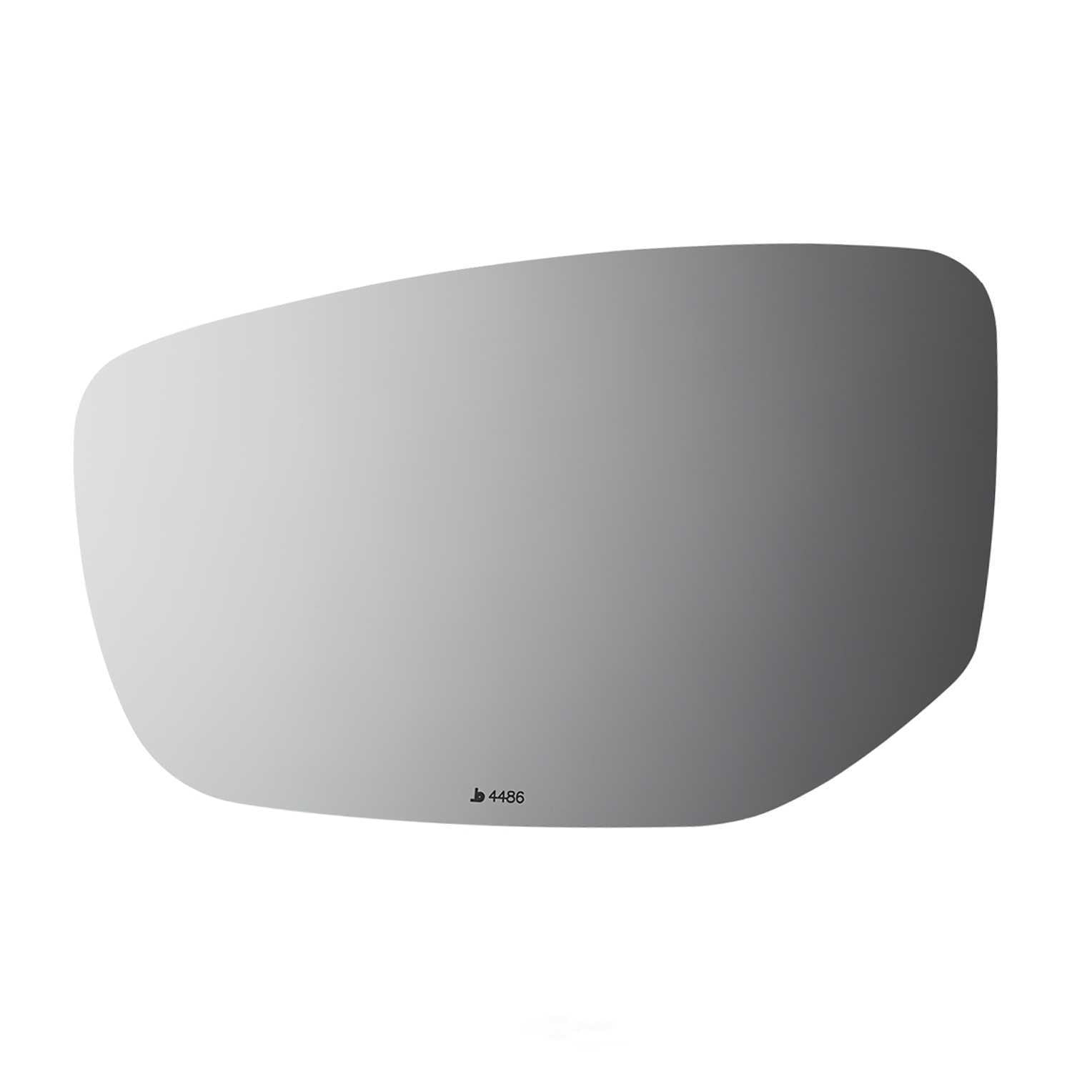 Burco Side View Mirror Replacement Glass - Clear Glass - 4486
