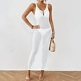 thumbnail image 2 of Women Swimsuits Cover Ups Casual Crochet Mesh Bathing Suit Dress Summer Beach Swimwear V Neck Maxi Sundress, 2 of 9